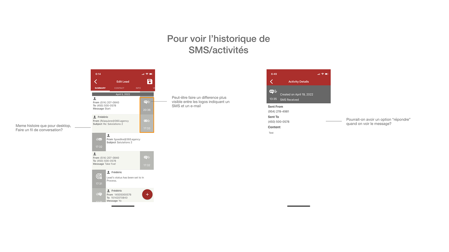 Flow SMS Activity